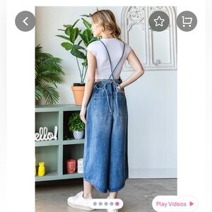 Oli & Hali Blue Women Jeans Overalls